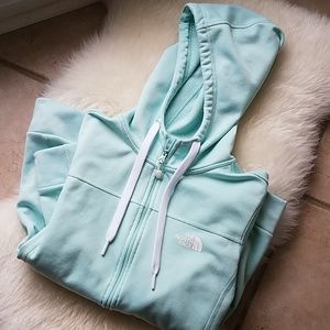 North face zip up jacket